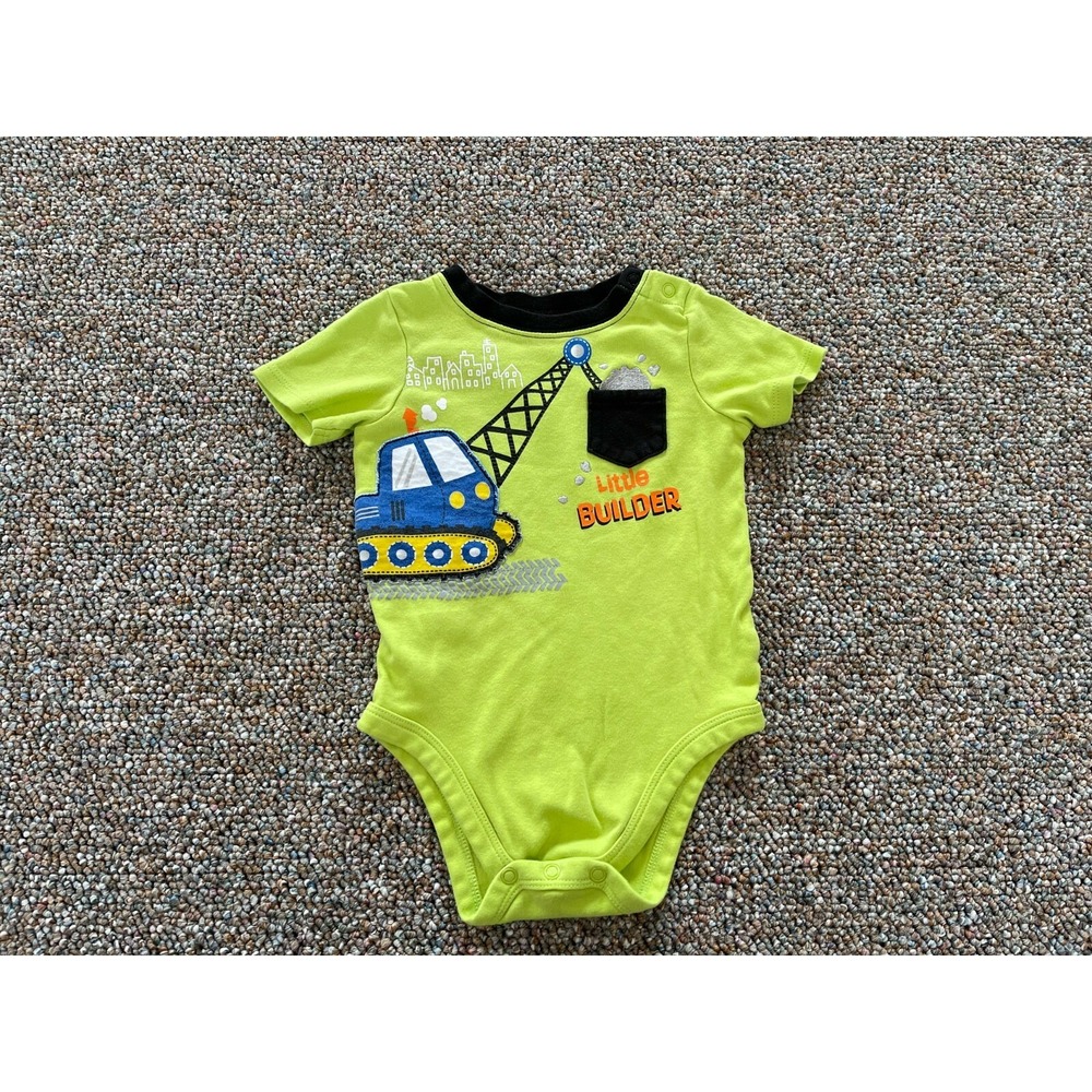 Garanimals Boys Little Builder Bodysuit 18M